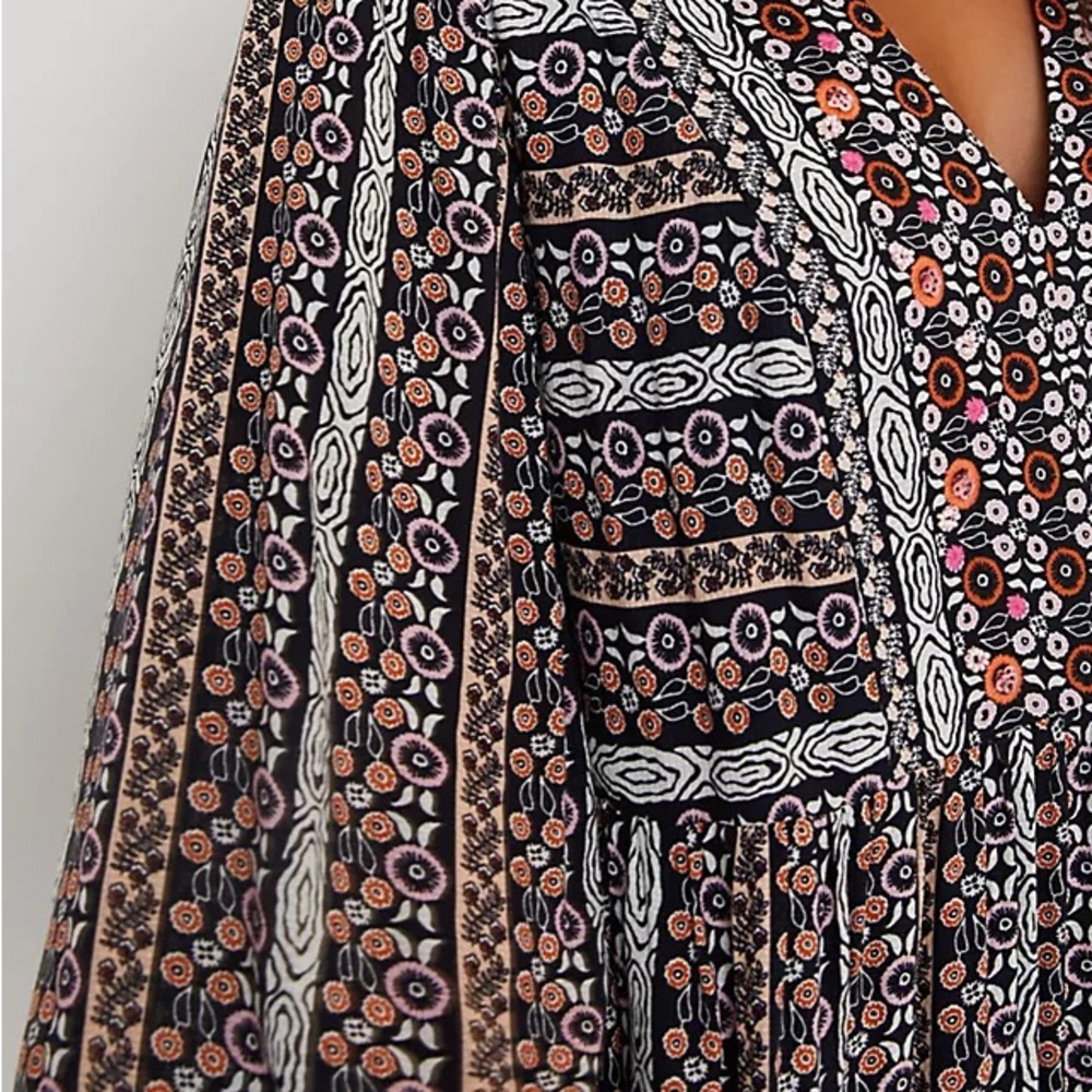 Maeve Naomi Embroidered Tunic Dress size XL VGUC - Picture 3 of 12